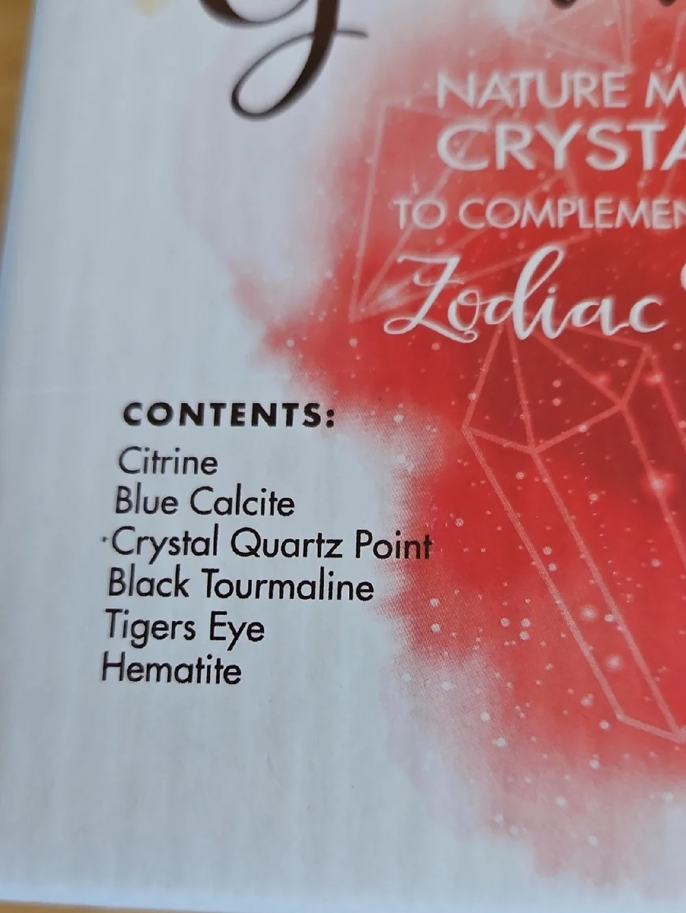 ROCK PARADISE Gemini Zodiac Crystal Set